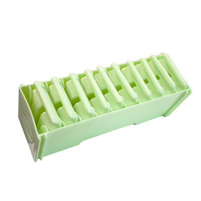 Комплект Кассетница КРОНТ (подставка + 10 таблетниц) салатовая