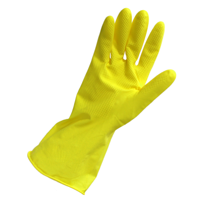 Хозяйственные перчатки. Цвет желтый